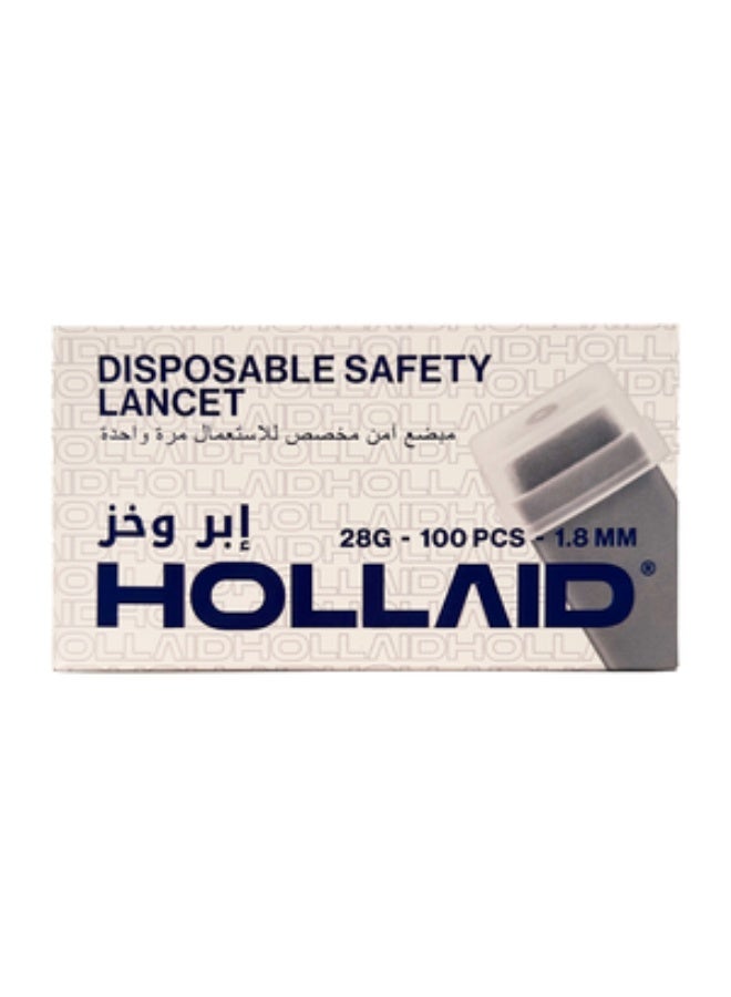 Hollaid Safe, Single-Use 1.8mm Microneedles - 100 Pieces - Image 2